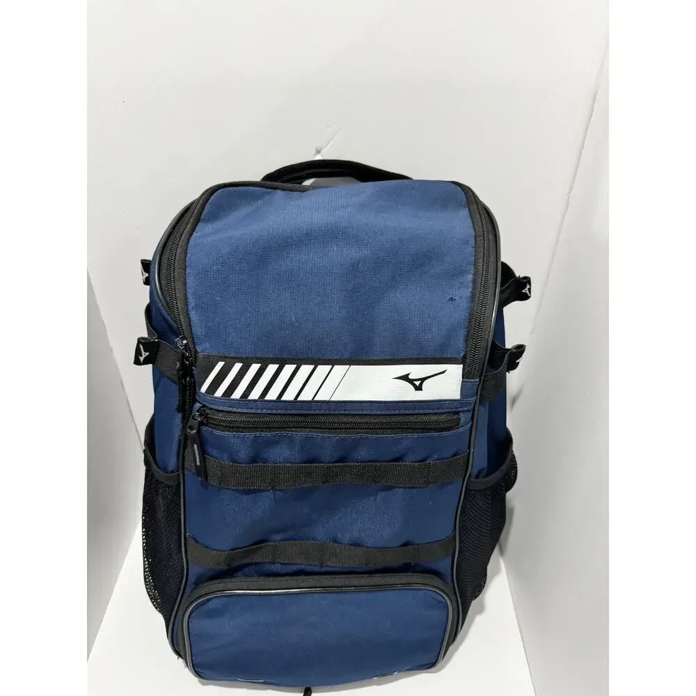 Mizuno Organizer 23 Backpack Columbia Blue Baseball Softball Bat Bag Sports